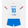 Baby Fußballbekleidung Barcelona Ansu Fati #10 Auswärtstrikot 2023-24 Kurzarm (+ kurze hosen)